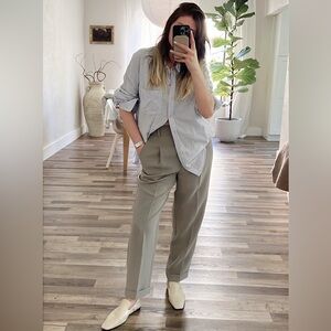 High-Waisted Trousers